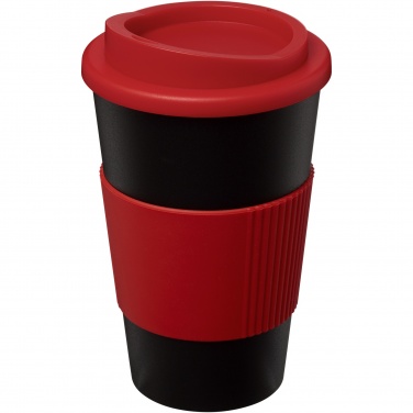 Logo trade advertising products picture of: Americano® 350 ml insulated tumbler with grip