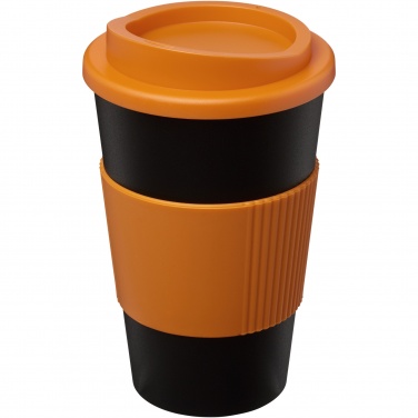 Logotrade promotional product picture of: Americano® 350 ml insulated tumbler with grip