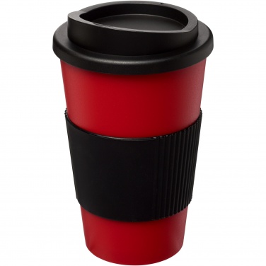 Logotrade advertising products photo of: Americano® 350 ml insulated tumbler with grip