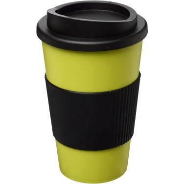 Logotrade promotional merchandise image of: Americano® 350 ml insulated tumbler with grip