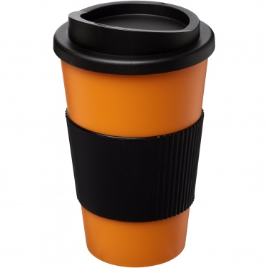 Logotrade promotional item image of: Americano® 350 ml insulated tumbler with grip