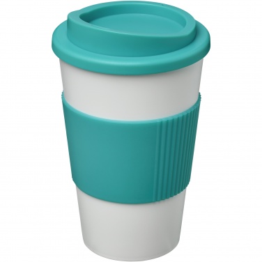 Logotrade promotional giveaway picture of: Americano® 350 ml insulated tumbler with grip