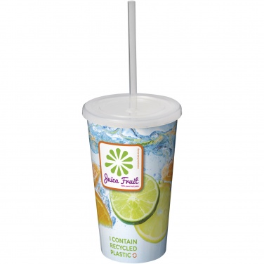 Logo trade promotional giveaway photo of: Brite-Americano® 350 ml double-walled stadium cup