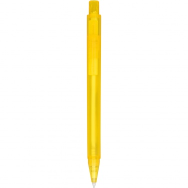 Logotrade promotional giveaway image of: Calypso frosted ballpoint pen