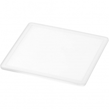 Logotrade promotional product picture of: Ellison square plastic coaster with paper insert