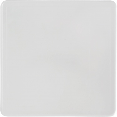 Logo trade promotional merchandise photo of: Renzo square plastic coaster
