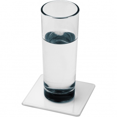 Logotrade promotional gift image of: Renzo square plastic coaster