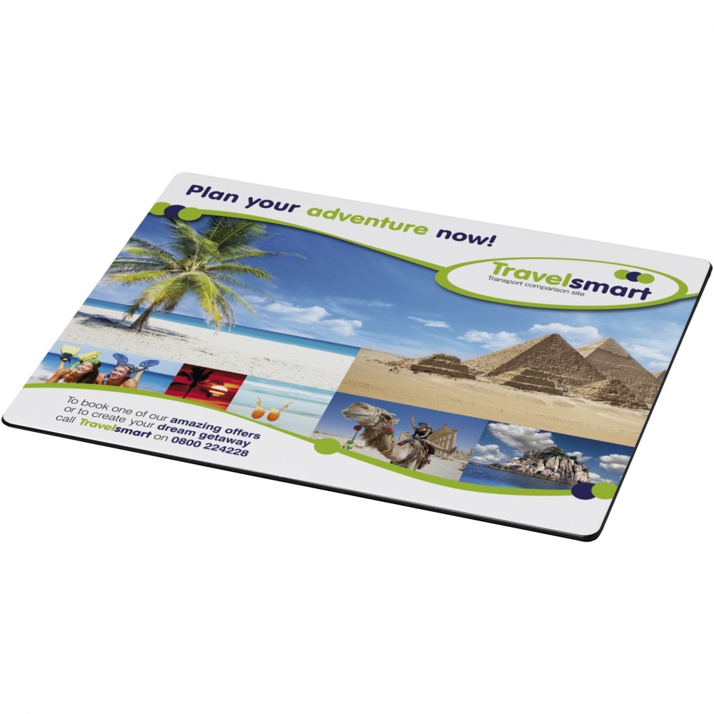 Logo trade promotional items image of: Brite-Mat® rectangular mouse mat