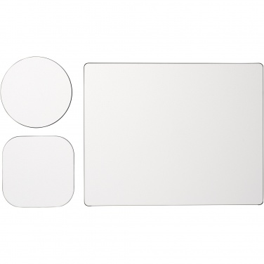 Logotrade promotional gifts photo of: Brite-Mat® mouse mat and coaster set combo 1