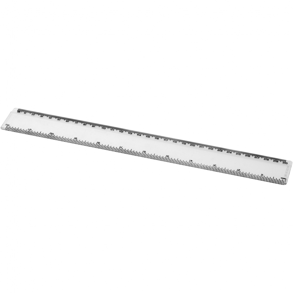 Logotrade business gift image of: Renzo 30 cm plastic ruler