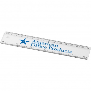 Logo trade promotional items picture of: Renzo 15 cm plastic ruler