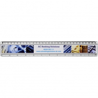 Logotrade promotional items photo of: Ellison 30 cm plastic insert ruler