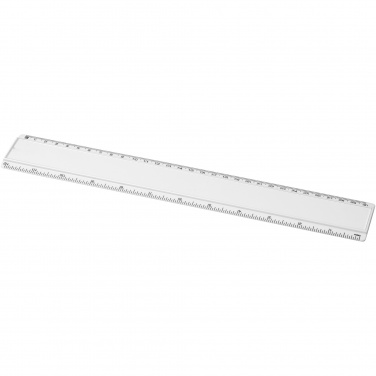 Logo trade promotional merchandise picture of: Ellison 30 cm plastic insert ruler