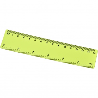 Logo trade promotional product photo of: Rothko 15 cm plastic ruler