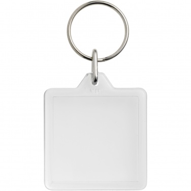 Logo trade promotional item photo of: Vial U1 square keychain