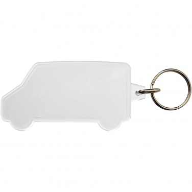 Logo trade promotional item photo of: Combo van-shaped keychain