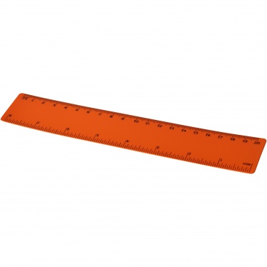 Logo trade promotional gifts image of: Rothko 20 cm plastic ruler