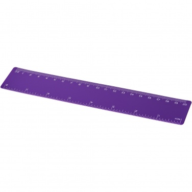 Logo trade promotional giveaways image of: Rothko 20 cm plastic ruler