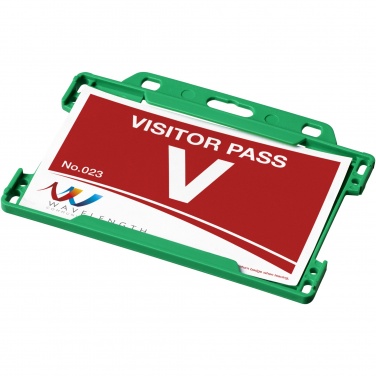 Logo trade business gift photo of: Vega plastic card holder