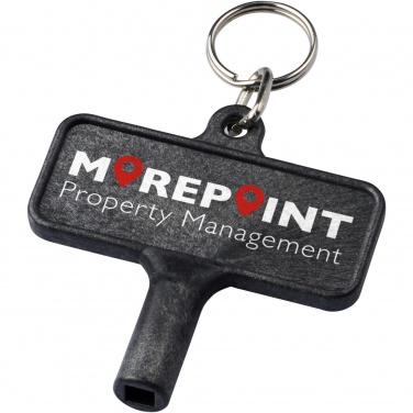 Logo trade promotional product photo of: Largo plastic radiator key with keychain