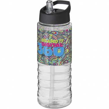 Logotrade corporate gift image of: H2O Active® Treble 750 ml spout lid sport bottle