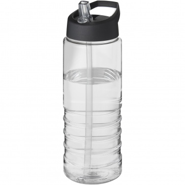 Logo trade promotional giveaway photo of: H2O Active® Treble 750 ml spout lid sport bottle