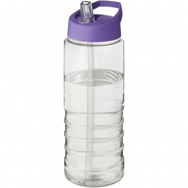 Logo trade promotional giveaways picture of: H2O Active® Treble 750 ml spout lid sport bottle