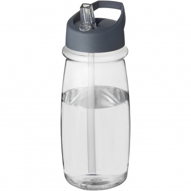 Logo trade promotional merchandise image of: H2O Active® Pulse 600 ml spout lid sport bottle