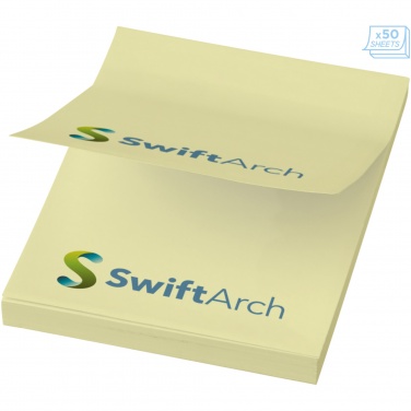 Logo trade promotional giveaway photo of: Sticky-Mate® A8 sticky notes 50x75mm