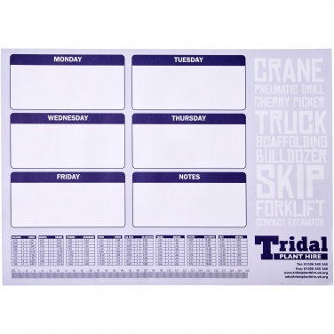 Logotrade promotional giveaway image of: Desk-Mate® A2 notepad