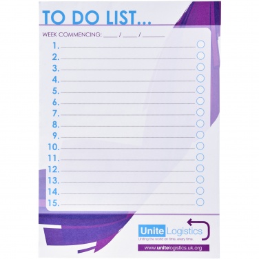 Logo trade promotional products picture of: Desk-Mate® A5 notepad