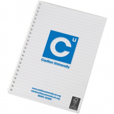 Logo trade business gift photo of: Rothko A5 notebook