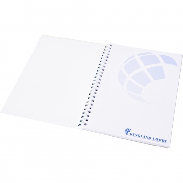 Logo trade promotional products picture of: Desk-Mate® wire-o A5 notebook PP cover