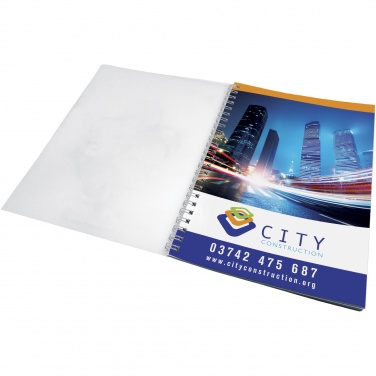 Logotrade corporate gifts photo of: Desk-Mate® wire-o A5 notebook PP cover