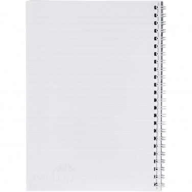 Logo trade promotional giveaways image of: Desk-Mate® A5 spiral notebook