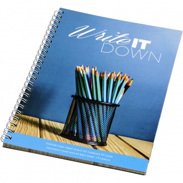Logotrade promotional gifts photo of: Desk-Mate® A5 spiral notebook