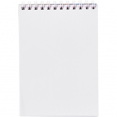 Logo trade promotional merchandise picture of: Desk-Mate® spiral A6 notebook