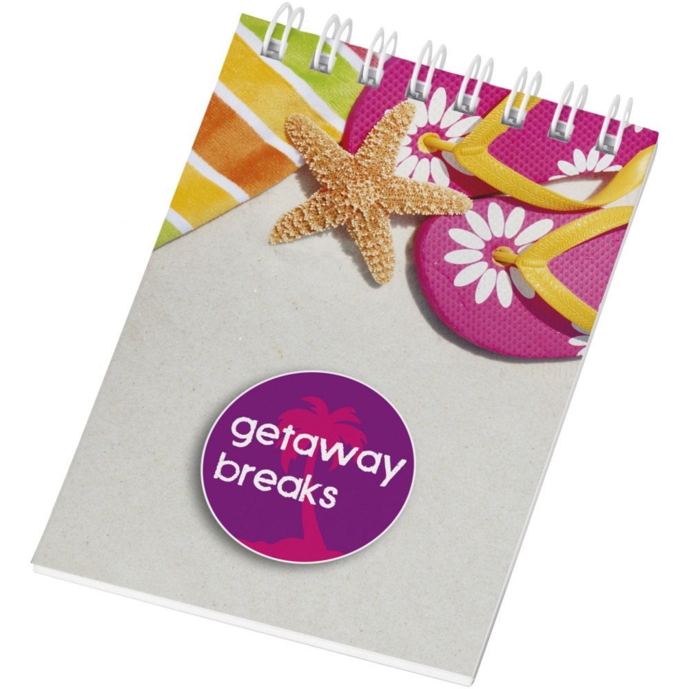 Logotrade promotional item image of: Desk-Mate® spiral A7 notebook