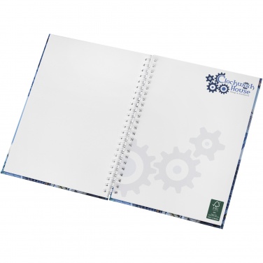 Logotrade promotional product picture of: Wire-o A5 notebook hard cover