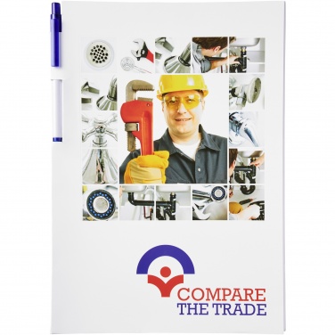 Logotrade corporate gift image of: Essential conference pack A4 notepad and pen