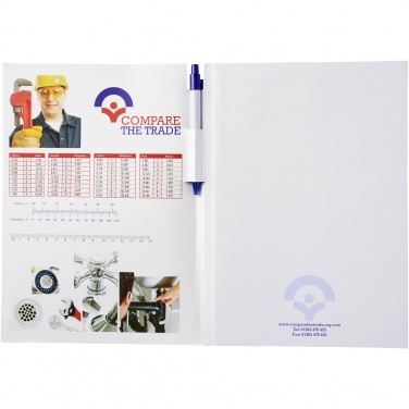 Logotrade promotional giveaway picture of: Essential conference pack A4 notepad and pen