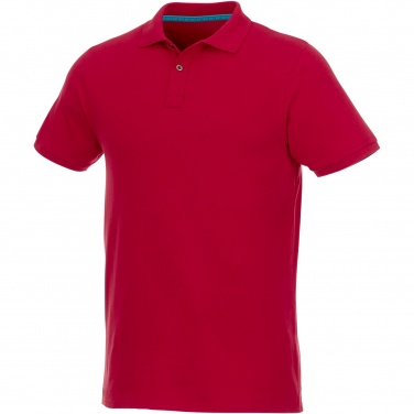 Logotrade promotional item picture of: Beryl short sleeve men's organic recycled polo