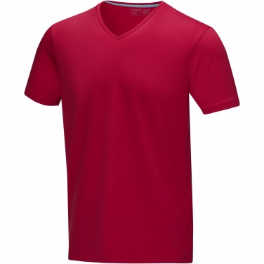 Logotrade promotional gifts photo of: Kawartha short sleeve men's organic V-neck t-shirt