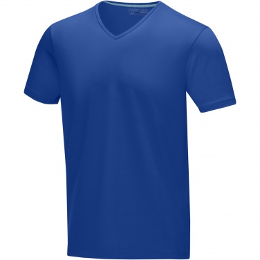Logotrade promotional merchandise image of: Kawartha short sleeve men's organic V-neck t-shirt