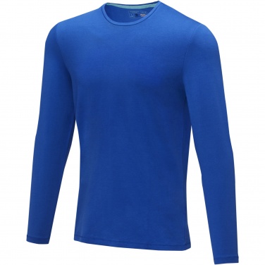 Logo trade advertising product photo of: Ponoka long sleeve men's organic t-shirt