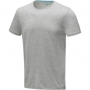 Logo trade advertising products image of: Balfour short sleeve men's organic t-shirt