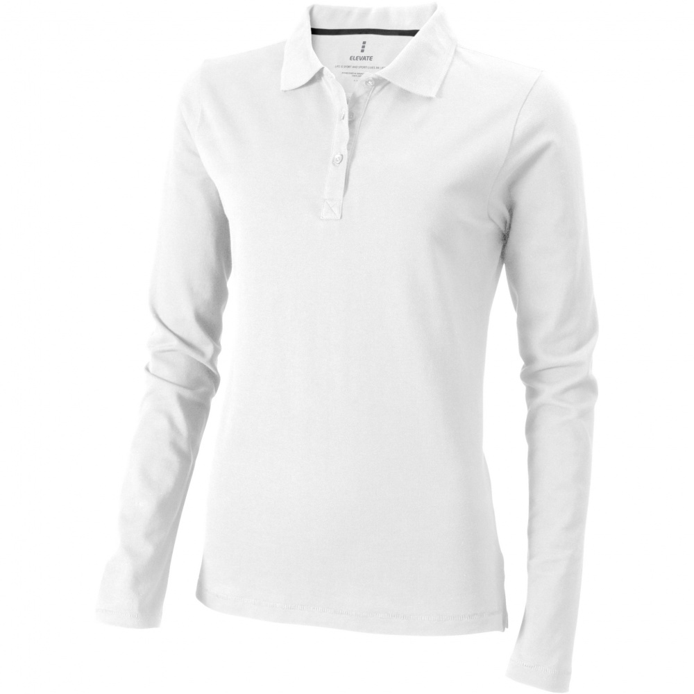 Logotrade corporate gifts photo of: Oakville long sleeve women's polo