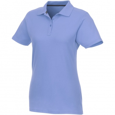 Logo trade promotional giveaways image of: Helios short sleeve women's polo
