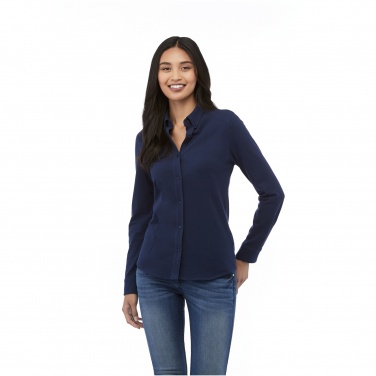 Logotrade promotional giveaways photo of: Bigelow long sleeve women's pique shirt
