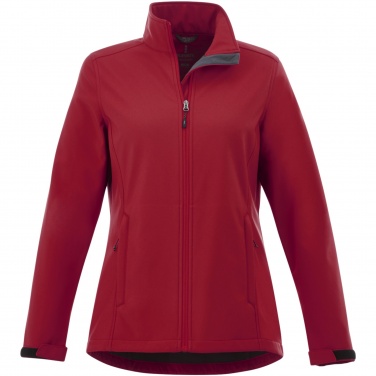 Logo trade promotional giveaway photo of: Maxson women's softshell jacket
